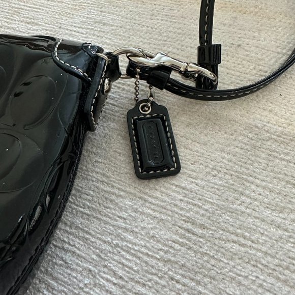 Coach Shiny Pleather Wristlet - Picture 2 of 5